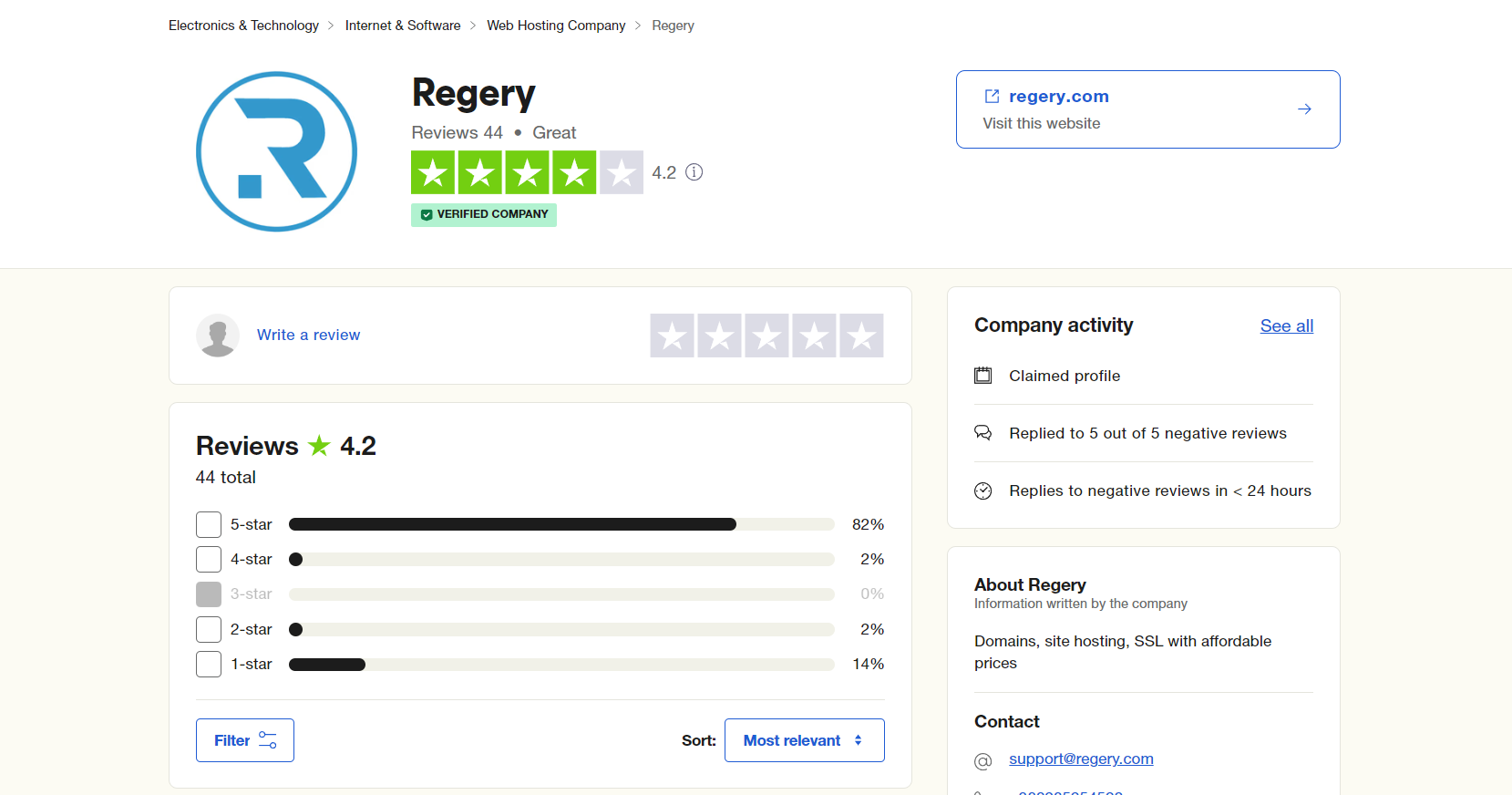 Regery.com Review – How To Register a Domain Name